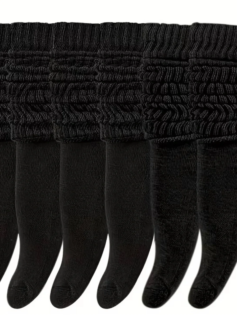 Women's Black Crew Socks - Pack of Multiples